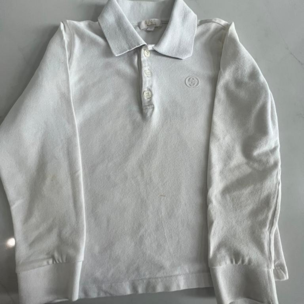 Gucci Long Sleeve Polo Shirt